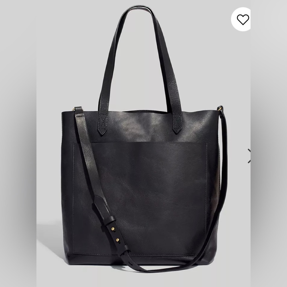 Madewell Medium transport tote black